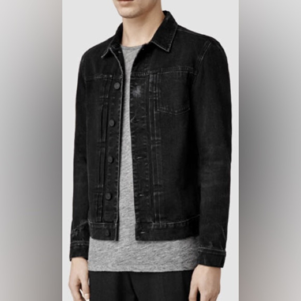 ALL SAINTS Hisako Denim Jacket size M